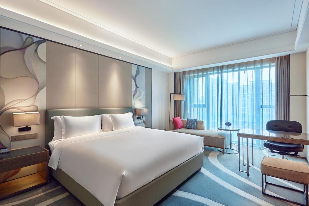 Crowne Plaza Hangzhou Qiantang - The Subway Can Reach The West Lake Scenic Area As Well As The Airport And High-Speed Rail Station, Adjacent To Jinsha Lake And Longfor Paradise Walk Εξωτερικό φωτογραφία