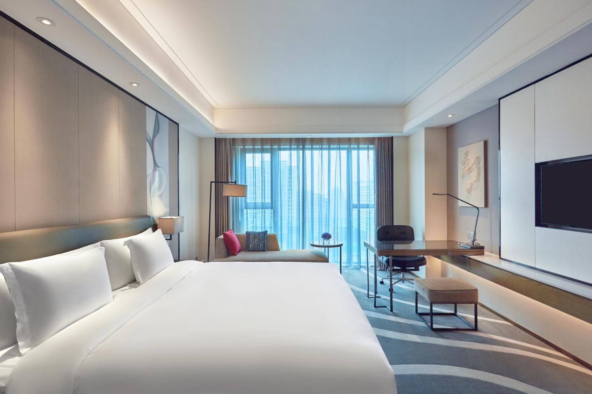 Crowne Plaza Hangzhou Qiantang - The Subway Can Reach The West Lake Scenic Area As Well As The Airport And High-Speed Rail Station, Adjacent To Jinsha Lake And Longfor Paradise Walk Εξωτερικό φωτογραφία